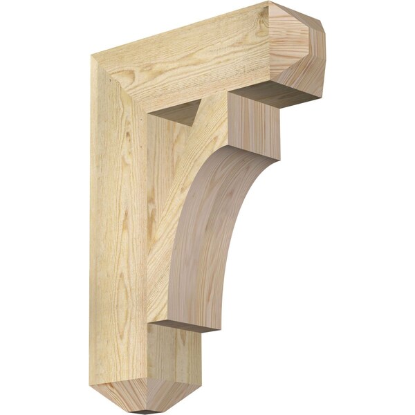 Ekena Millwork Westlake Craftsman Rough Sawn Bracket, Douglas Fir, 6"W x 20"D x 28"H BKT06X20X28WTL04RDF - main